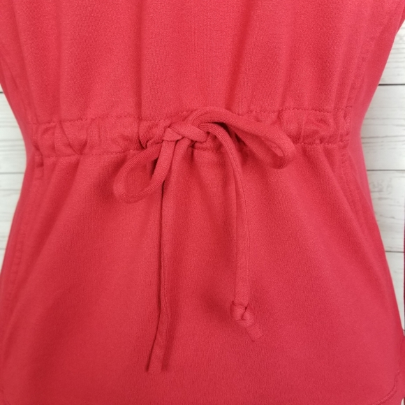 Lucy Athletic Zip-Up Red Jacket - Picture 4 of 8